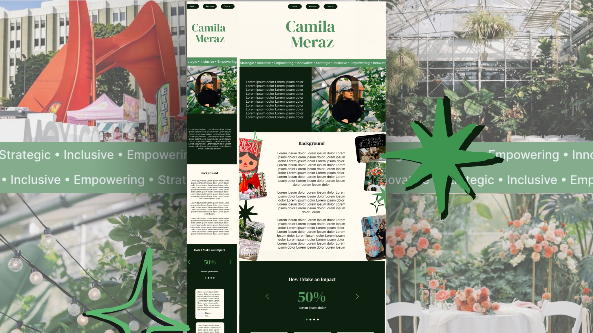 Client Portfolio preview