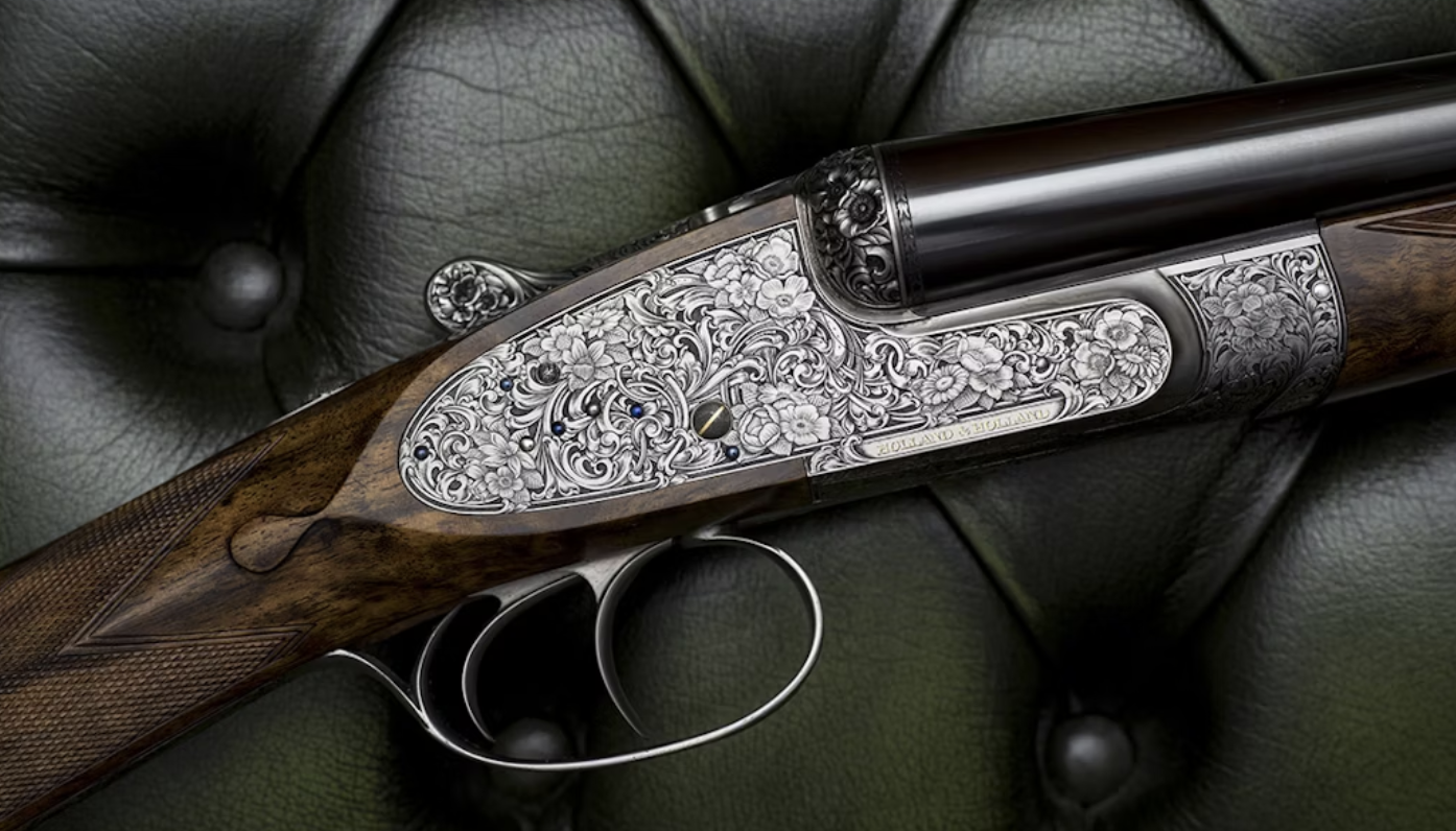 H & H gun engravings that inspired the event design